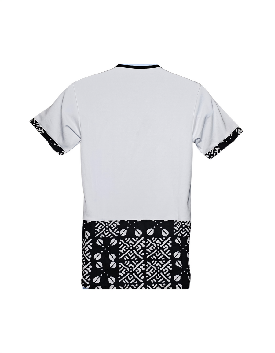 RAÇAKATAU RHYTHMS SHIRT - WHITE
